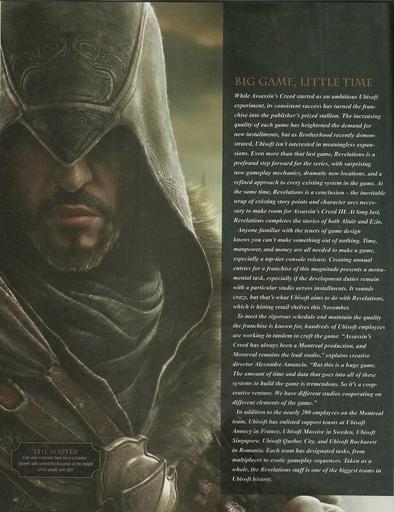 Assassin's Creed: Откровения  - Перевод статьи из GameInformer от akella.com